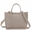 Longchamp Le Foulonné M Tote Bag Turtledove - Leather 2 Longchamp Le Foulonné M Tote Bag Turtledove - Leather -Longchamp 10156021P55 0