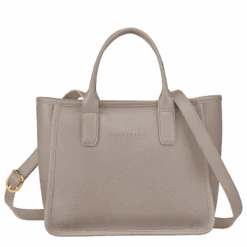Longchamp Le Foulonné M Tote Bag Turtledove - Leather