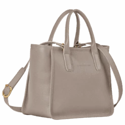 Longchamp Le Foulonné M Tote Bag Turtledove - Leather 8 Longchamp Le Foulonné M Tote Bag Turtledove - Leather -Longchamp 10156021P55 2