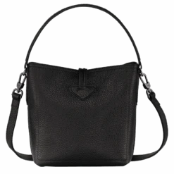 Longchamp Roseau Essential XS Bucket Bag Black - Leather -Longchamp 10159968001 3