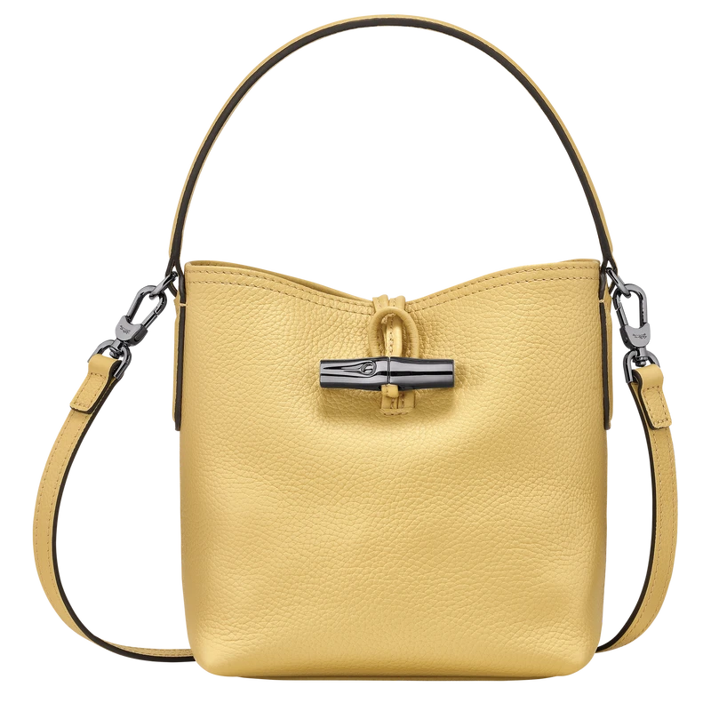 Longchamp Roseau Essential XS Bucket Bag Wheat - Leather 3 Longchamp Roseau Essential XS Bucket Bag Wheat - Leather