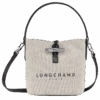 Longchamp Roseau XS Bucket Bag Ecru - Canvas 2 Longchamp Roseau XS Bucket Bag Ecru - Canvas -Longchamp 10159HSG037 0