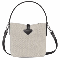 Longchamp Roseau XS Bucket Bag Ecru - Canvas -Longchamp 10159HSG037 3