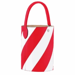 Longchamp Épure S Bucket Bag Red/White - Leather -Longchamp 10161HCZ378 2