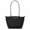 Longchamp Le Pliage Energy L Tote Bag Black - Recycled Canvas