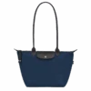 Longchamp Le Pliage Energy L Tote Bag Navy - Recycled Canvas