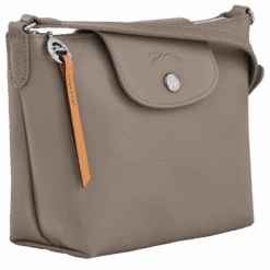 Longchamp Le Pliage City XS Crossbody Bag Taupe - Canvas -Longchamp 10164HYQ015 2