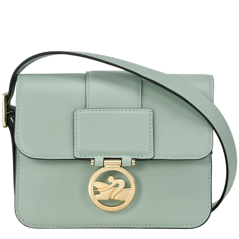 Longchamp Box-Trot S Crossbody Bag Green-gray - Leather 3 Longchamp Box-Trot S Crossbody Bag Green-gray - Leather