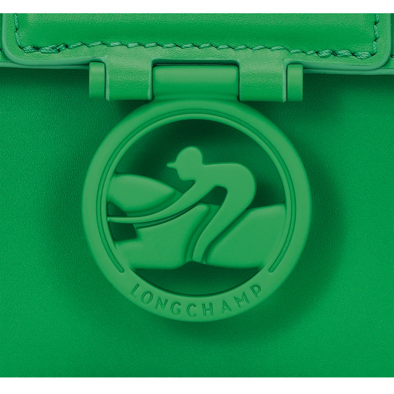 Longchamp Box-Trot S Crossbody Bag Lawn - Leather 5 Longchamp Box-Trot S Crossbody Bag Lawn - Leather - Image 3