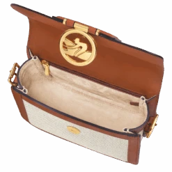 Longchamp Box-Trot S Crossbody Bag Cognac - Canvas 12 Longchamp Box-Trot S Crossbody Bag Cognac - Canvas -Longchamp 10174HBX504 5