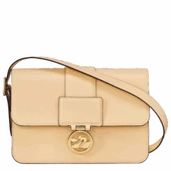 Longchamp Box-Trot M Crossbody Bag Straw - Leather