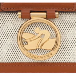 Longchamp Box-Trot M Crossbody Bag Cognac - Canvas -Longchamp 10175HBX504 6