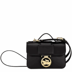 Longchamp Box-Trot XS Crossbody Bag Black - Leather