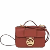 Longchamp Box-Trot XS Crossbody Bag Mahogany - Leather -Longchamp 10180HAU204 0