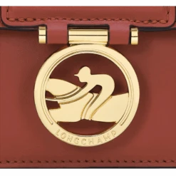 Longchamp Box-Trot XS Crossbody Bag Mahogany - Leather -Longchamp 10180HAU204 6