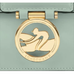 Longchamp Box-Trot XS Crossbody Bag Green-gray - Leather -Longchamp 10180HAUM00 6