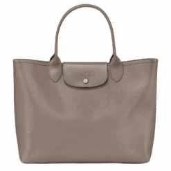 Front Page 31 Longchamp Le Pliage City L Tote Bag Taupe - Canvas