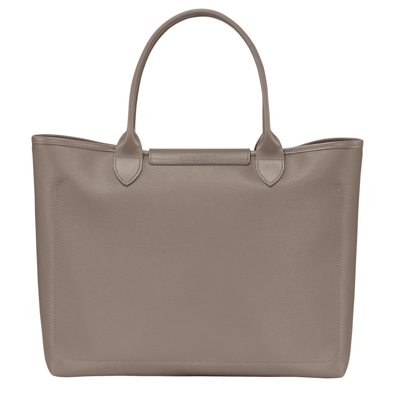 Longchamp Le Pliage City L Tote Bag Taupe - Canvas 6 Longchamp Le Pliage City L Tote Bag Taupe - Canvas - Image 4