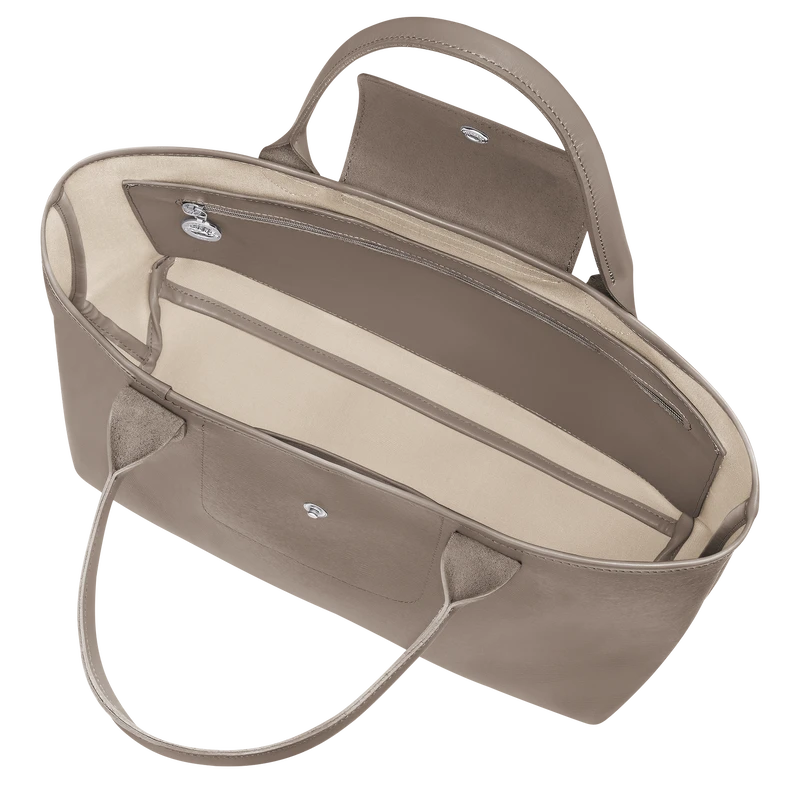 Longchamp Le Pliage City L Tote Bag Taupe - Canvas 7 Longchamp Le Pliage City L Tote Bag Taupe - Canvas - Image 5