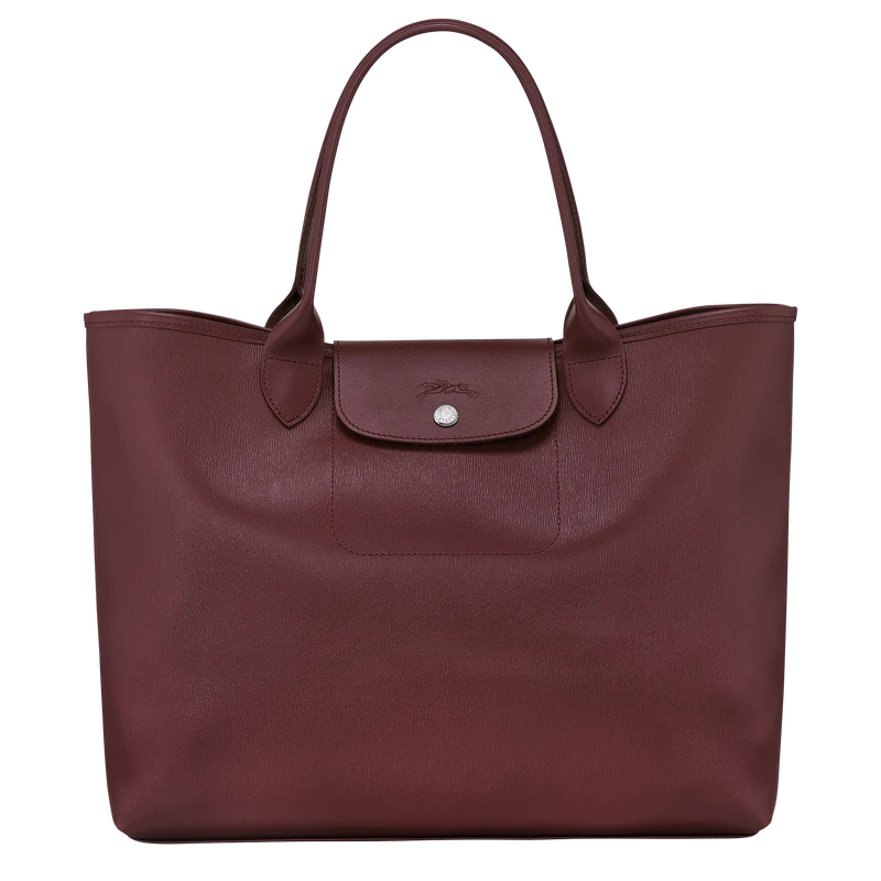Longchamp Le Pliage City L Tote Bag Plum - Canvas 3 Longchamp Le Pliage City L Tote Bag Plum - Canvas