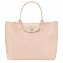 Front Page 47 Longchamp Le Pliage City L Tote Bag Nude - Canvas