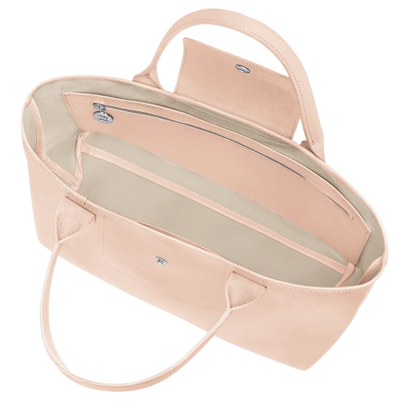 Longchamp Le Pliage City L Tote Bag Nude - Canvas 6 Longchamp Le Pliage City L Tote Bag Nude - Canvas - Image 4