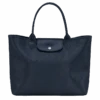 Longchamp Le Pliage City L Tote Bag Navy - Canvas 2 Longchamp Le Pliage City L Tote Bag Navy - Canvas -Longchamp 10182HYQ556 0