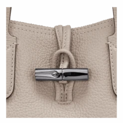 Longchamp Roseau Essential M Tote Bag Clay - Leather -Longchamp 10183968266 6