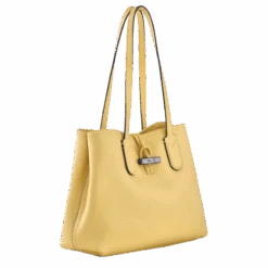 Longchamp Roseau Essential M Tote Bag Wheat - Leather -Longchamp 10183968A81 2
