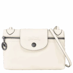 Longchamp Le Pliage Xtra Crossbody Bag Ecru - Leather