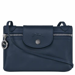 Longchamp Le Pliage Xtra Crossbody Bag Navy - Leather