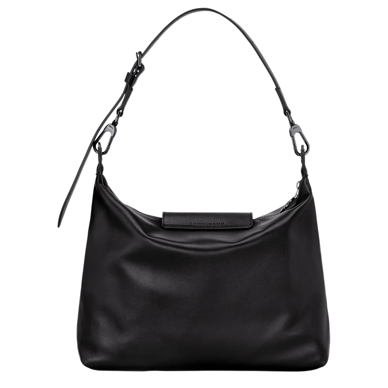 Longchamp Le Pliage Xtra M Hobo Bag Black - Leather 6 Longchamp Le Pliage Xtra M Hobo Bag Black - Leather - Image 4