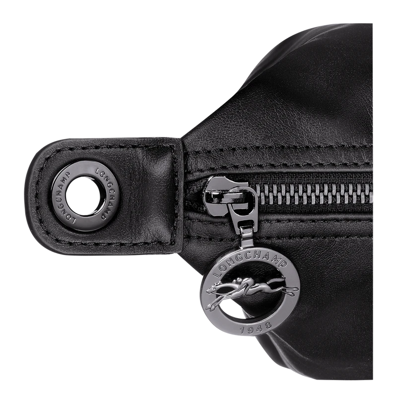 Longchamp Le Pliage Xtra M Hobo Bag Black - Leather 8 Longchamp Le Pliage Xtra M Hobo Bag Black - Leather - Image 6