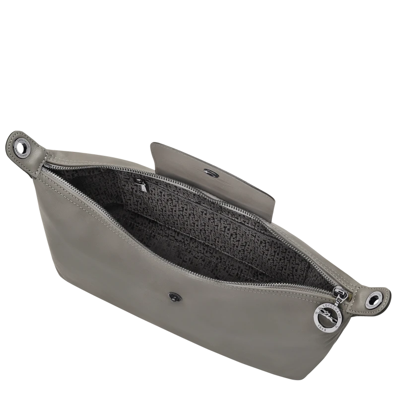 Longchamp Le Pliage Xtra M Hobo Bag Turtledove - Leather 7 Longchamp Le Pliage Xtra M Hobo Bag Turtledove - Leather - Image 5