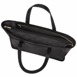 Longchamp Le Foulonné L Tote Bag Black - Leather -Longchamp 10190021001 5