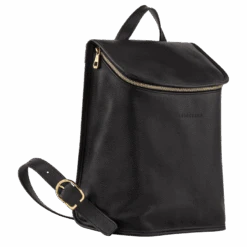 Longchamp Le Foulonné Backpack Black - Leather -Longchamp 10195021001 2