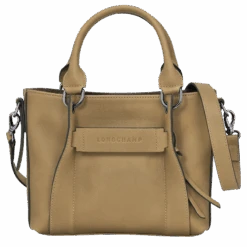 Front Page 23 Longchamp 3D S Handbag Tobacco - Leather