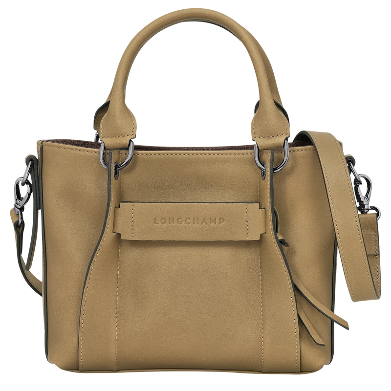 Longchamp 3D S Handbag Tobacco - Leather 3 Longchamp 3D S Handbag Tobacco - Leather