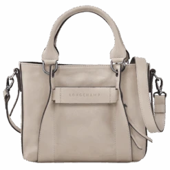 Longchamp 3D S Handbag Clay - Leather