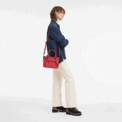 Longchamp 3D S Handbag Red - Leather -Longchamp 10197HCV545 1