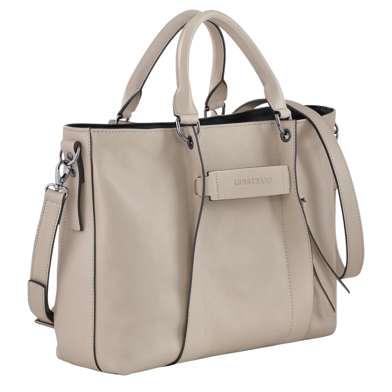 Longchamp 3D L Handbag Clay - Leather 5 Longchamp 3D L Handbag Clay - Leather - Image 3