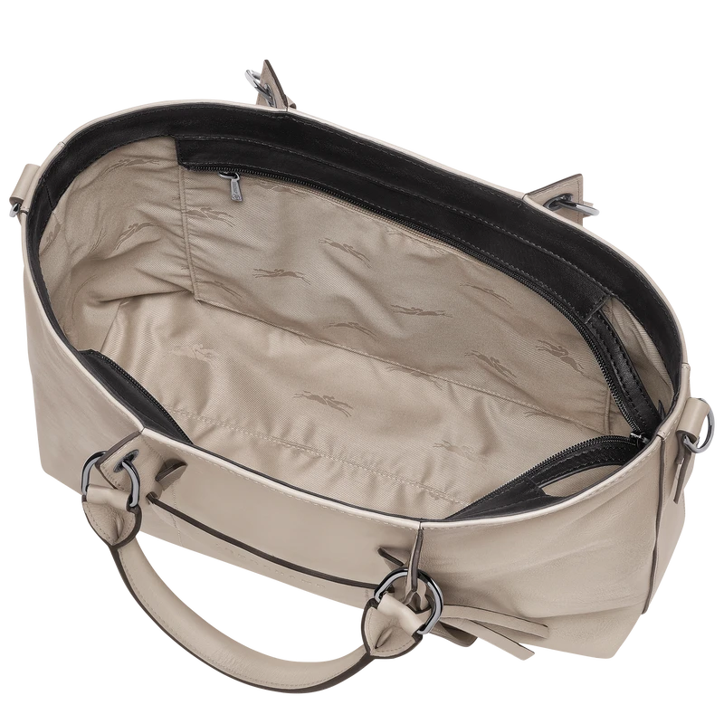 Longchamp 3D L Handbag Clay - Leather 7 Longchamp 3D L Handbag Clay - Leather - Image 5