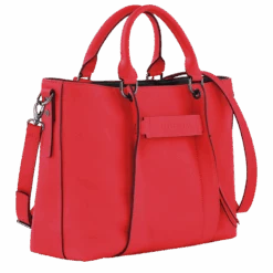 Longchamp 3D L Handbag Red - Leather 9 Longchamp 3D L Handbag Red - Leather -Longchamp 10198HCV545 2