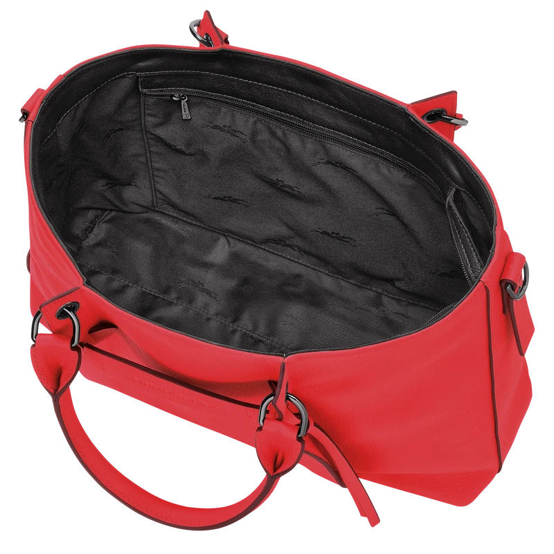 Longchamp 3D L Handbag Red - Leather 7 Longchamp 3D L Handbag Red - Leather - Image 5