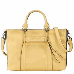 Longchamp 3D L Handbag Wheat - Leather