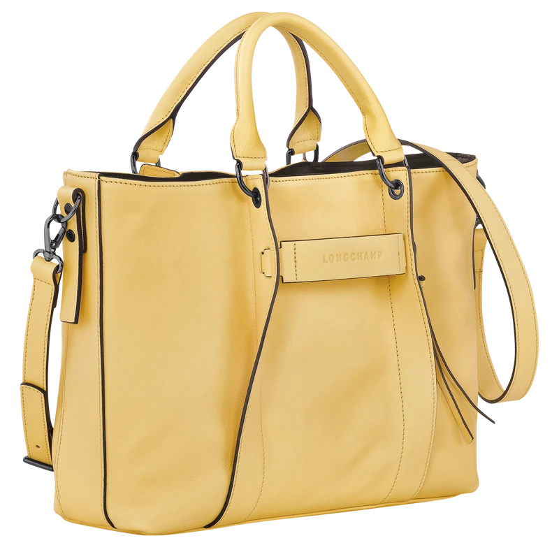 Longchamp 3D L Handbag Wheat - Leather 5 Longchamp 3D L Handbag Wheat - Leather - Image 3