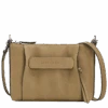 Longchamp 3D S Crossbody Bag Tobacco - Leather