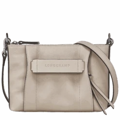Longchamp 3D S Crossbody Bag Clay - Leather