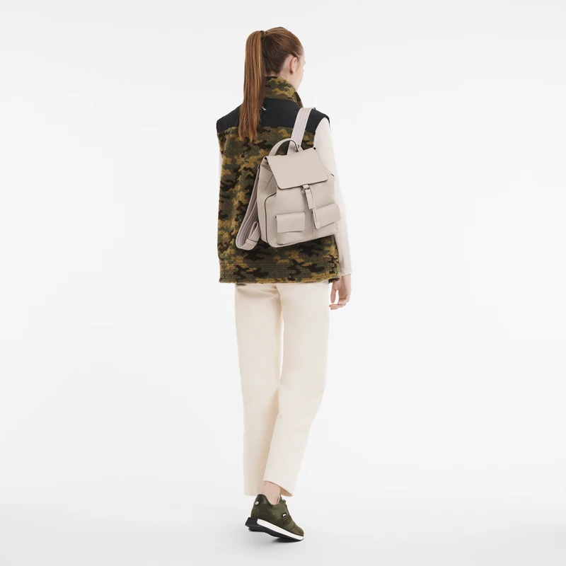 Longchamp 3D S Backpack Clay - Leather 4 Longchamp 3D S Backpack Clay - Leather - Image 2