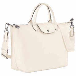 Longchamp Le Pliage Xtra L Handbag Ecru - Leather 8 Longchamp Le Pliage Xtra L Handbag Ecru - Leather -Longchamp 10201987037 2